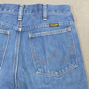 Wrangler VTG Jeans Men's 30x32 Fits 28x30 Blue 935DEN No Fault Slim Bootcut 80s